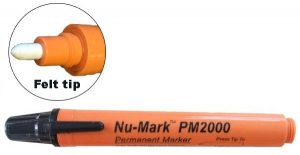 marker with felt tip