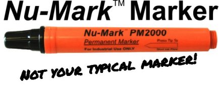 Industrial quality markers for professional use